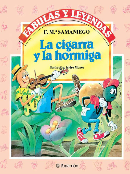 Detalles del título La cigarra y la hormiga de F. M.ª Samaniego - Lista de espera